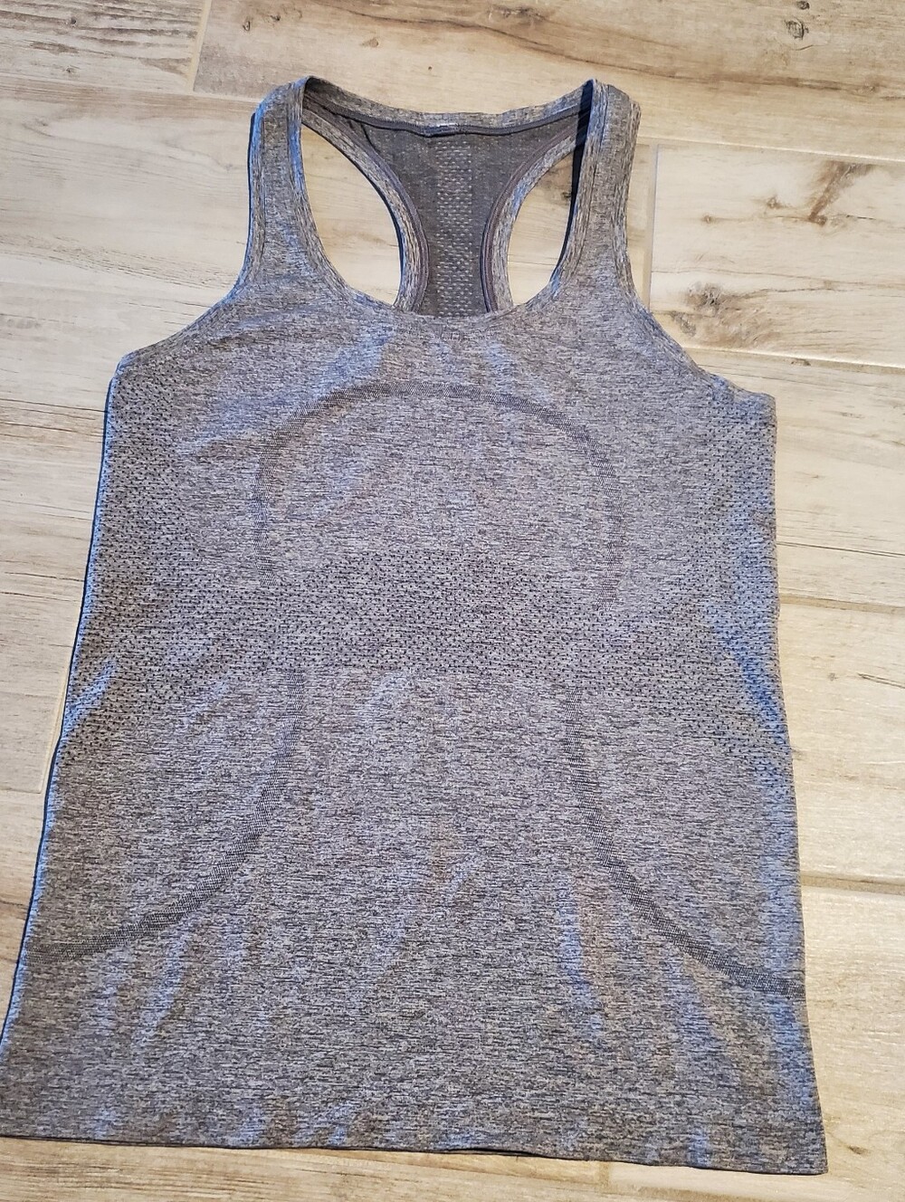 Lululemon Run Swiftly Tech Racerback Grey Tank Activewear W1F10S Women’s Size 6